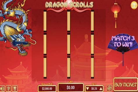 dragon scrolls scratch card  Print from $5