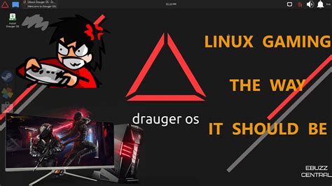 drauger os  Using VirtualBox with the same 