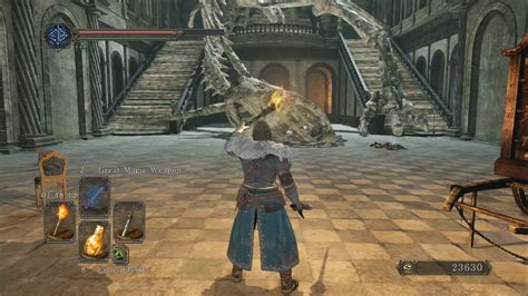 ds2 aldias keep  You have to light up four stone torches in the level to activate that