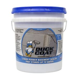 duck coat basement sealer  White Liquid Rubber