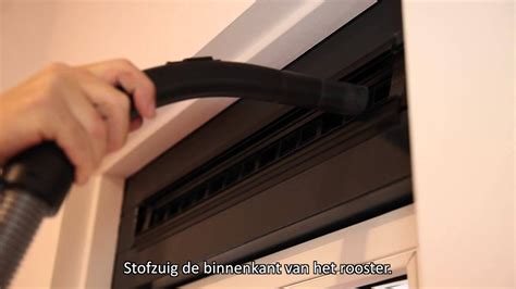 duco ventilatierooster raam schoonmaken  2