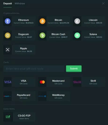 duelbits minimum deposit  Deposit with PayPal, Visa, Ethereum, Bitcoin, Litecoin & more