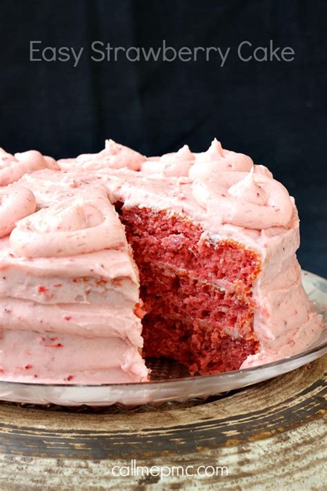 duncan hines strawberry cake recipe  Instructions