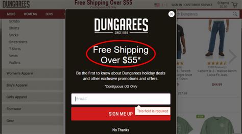 dungarees promo code  View 2 active coupons