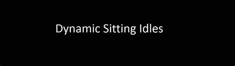 dynamic sitting idles home Skyrim Special Edition