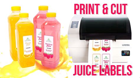 e juice label printer  Choose between cut-to-size and roll labels