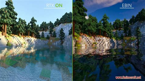 ebin shaders  15 Realistic Texture Mirror Ultra Graphics Resource Pack for Minecraft 1