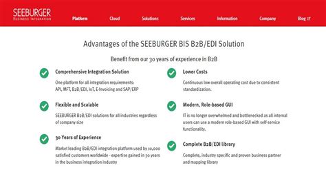 edi konverter seeburger 0, E-Invoicing and ERP/SAP-Integration