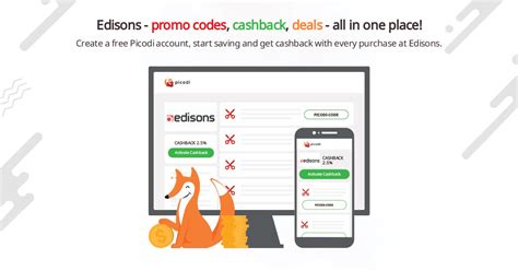 edisons discount codes  Shoppers saved an average of $18