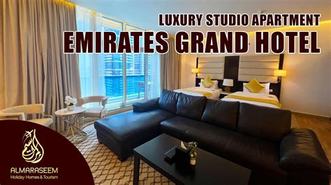 egc at emirates grand hotel  This 50-story tower is an iconic addition to Dubai's skyline and features beautifully decorated studios and