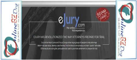 ejury.com reviews  began operations in November of 1999, founded by Christopher L