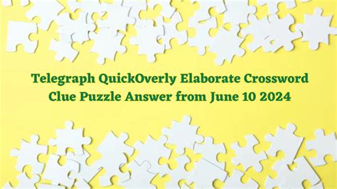 elaborate parade crossword clue  The Crossword Solver finds answers to classic crosswords and cryptic crossword puzzles