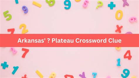 elevated plateau crossword clue  Enter the length or pattern for better results