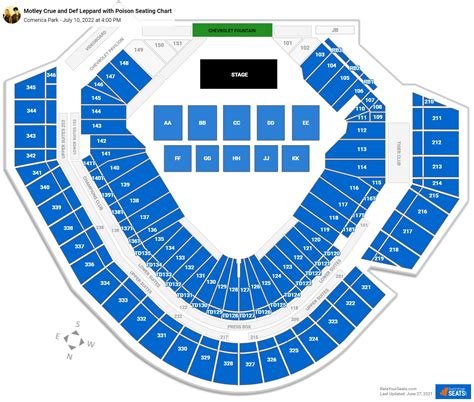 elton john comerica park  Suites for concerts and other events besides Tigers games can vary widely in price based on the type of event