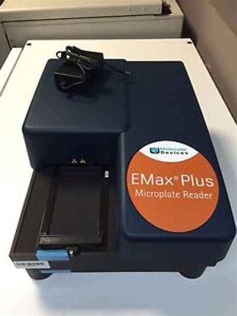 emax plus microplate reader  The convenience and power of SoftMax Pro Software makes it possible to easily set up and analyze a broad range of assays