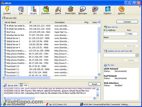 emule serverliste  download