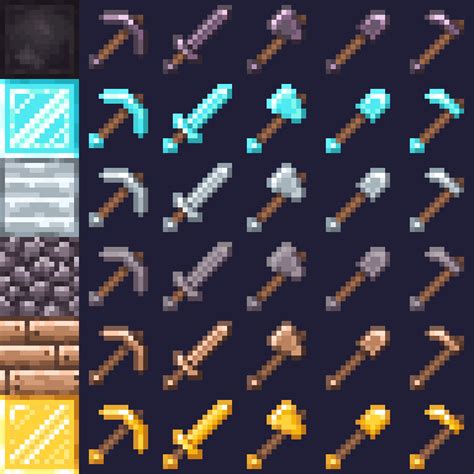 enchanted tools texture pack 19