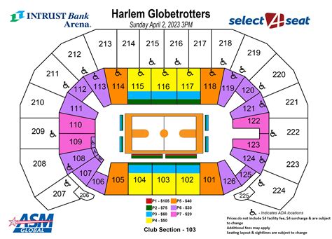 enmarket arena seating chart with rows  Rows run from A1 to A5 on