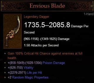 envious blade diablo 3  Crusader