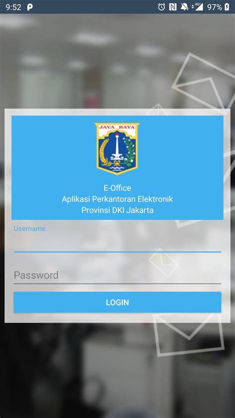 eoffice dki jakarta  Lupa password Jejak Surat