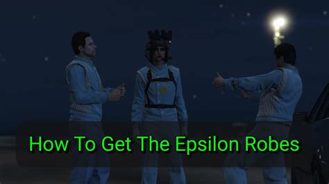 epsilon robes  The latter is more