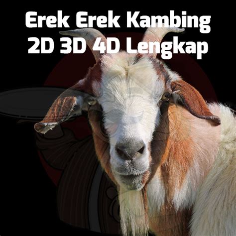 erek erek sate kambing  4D = 2834 ⇔ 5012