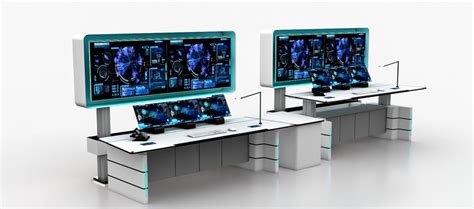 ergonomic operator console com