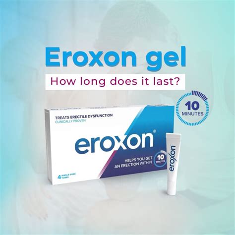 eroxon gel  This bundle contains: In two clinical studies over 60% of men with mild, moderate & severe erectile problems experienced a meaningful improvement in their erections using Eroxon®