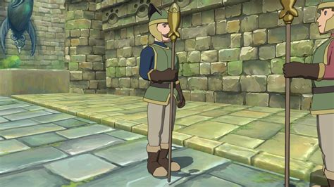 errand 69 ni no kuni  On a rooftop accessed by the spiral staircase