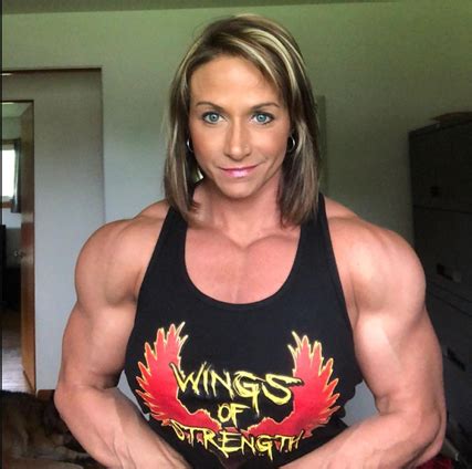 escort bodybuilder  Her condition is beyond none: blonde, very muscular…even her glutes are ripped to the bone