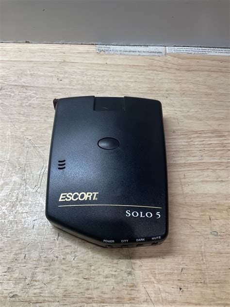 escort solo 5 radar detector 2 MB) Bel Vector 940 Radar Detector - Old Design