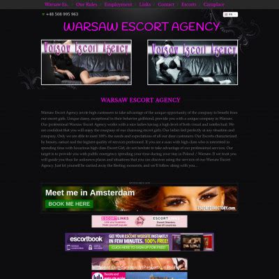 escorts agency warsaw  Most of the high class ladies do travel worldwide