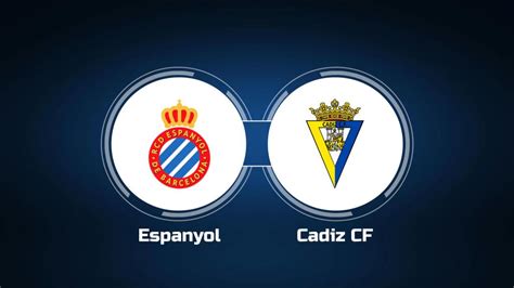 espanyol vs cádiz cf lineups  1