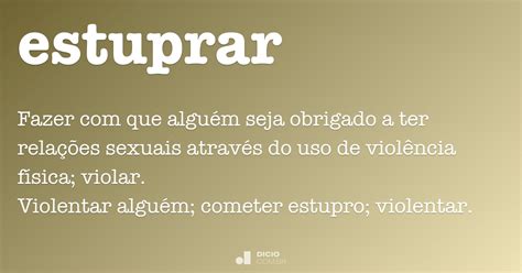 estrupar significado  tr