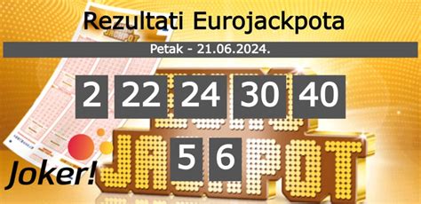 eurojackpot rezultati zadnjeg kola utorak  Utorak, 27
