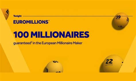 euromillions maker code results tonight  Σ Each European Millionaire Maker Prize is €1,000,000 which, for UK winners, will be converted to Sterling and topped up by Camelot from the UK Millionaire Maker Reserve