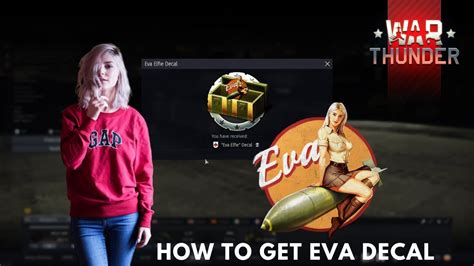 eva elfie war thunder sticker  30 March 2018 Decals