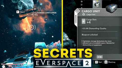 everspace 2 find cloaked containers  At the hangar, follow the drone and dock when you get the option to do so