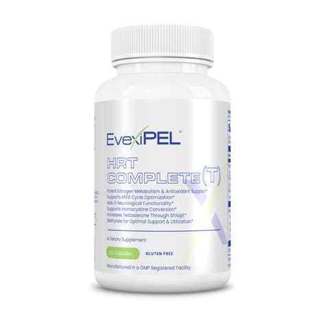 evexipel hrt complete t reviews Ask us! Whether it’s stress reduction, weight loss, sexual vitality, rejuvenated appearance, or just a little more spring in your step, we are on your side and ready to help