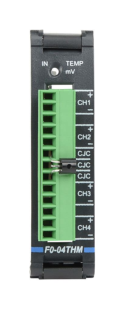 f0-04thm <s> 1 Caution: The F0-04TRS relay outputs are derated not to exceed 2A per point when used with the ZIPLink wiring system</s>