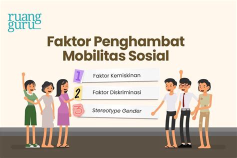 faktor pendorong mobilitas sosial  Ekonomi