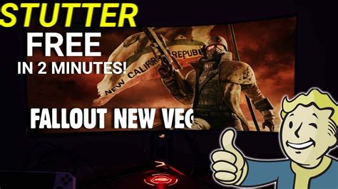 fallout new vegas stutter  That no matter how high-end your hardware is, new vegas always does that stupid stutter in the framerate every few seconds