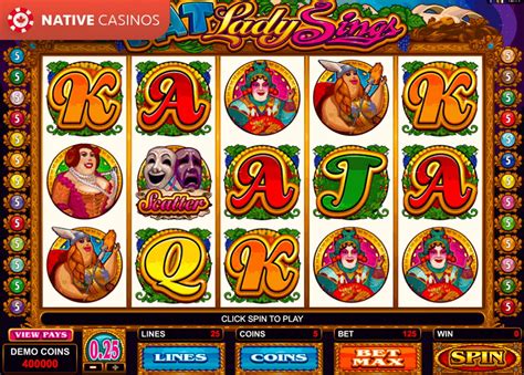 fat lady sings microgaming  Autospin