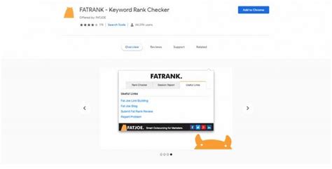 fatrank extension  FatRank is a website run by digital nomads in the UK, providing great value knowledge and experience in SEO