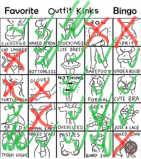 favorite outfit kinks bingo IFunny is fun of your life