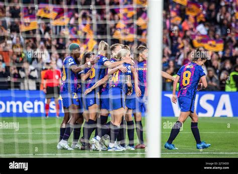 fc barcelona femení vs vfl wolfsburg women stats 