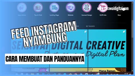 feed instagram nyambung online  Tap pada menu aplikasi dan pilih foto yang akan Anda jadikan sebagai feed Instagram