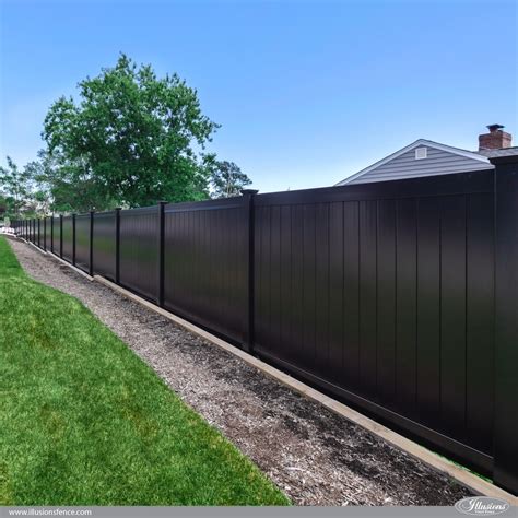 fence panels grays  W No Dig Black Metal Garden Fence Panel