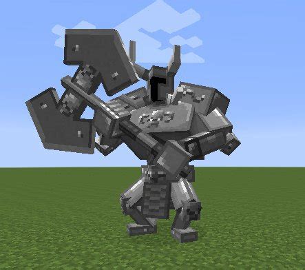 ferrous wroughtnaught  This is the FERROUS WROUGHTNAUT from Mowzies Mobs mod pack