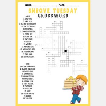 festival of shrove tuesday crossword clue  You can easily improve your search by specifying the number of letters in the answer
